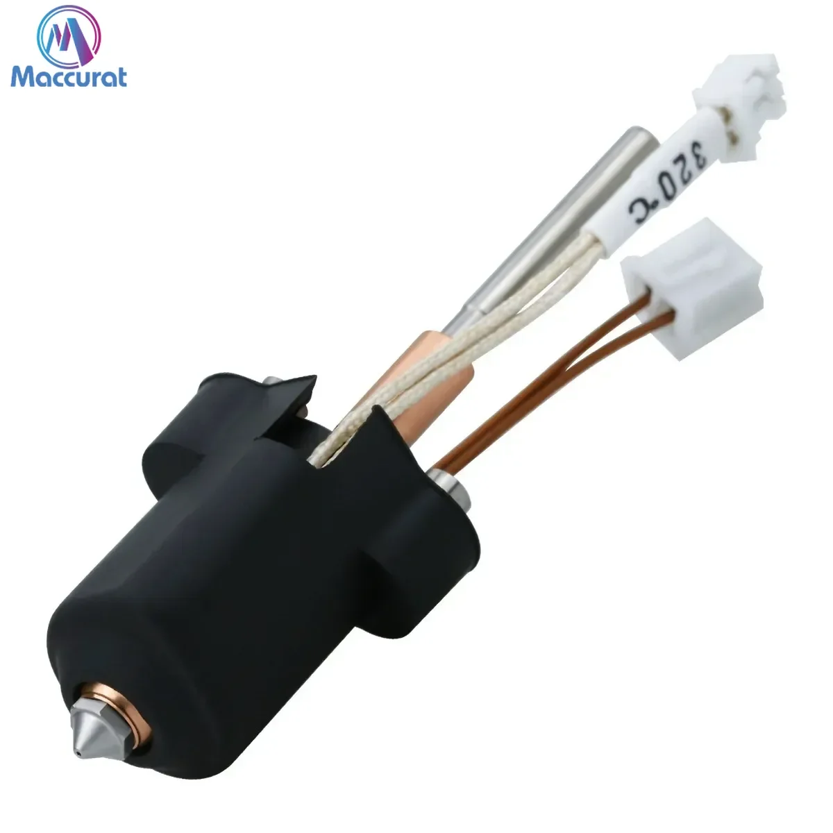 Hotend Kit for Creality K1C K1 Max Ceramic Heating Block Kit 3D Printer Parts Quick-Swap Nozzle Kit Heat Break Resistance Hotend