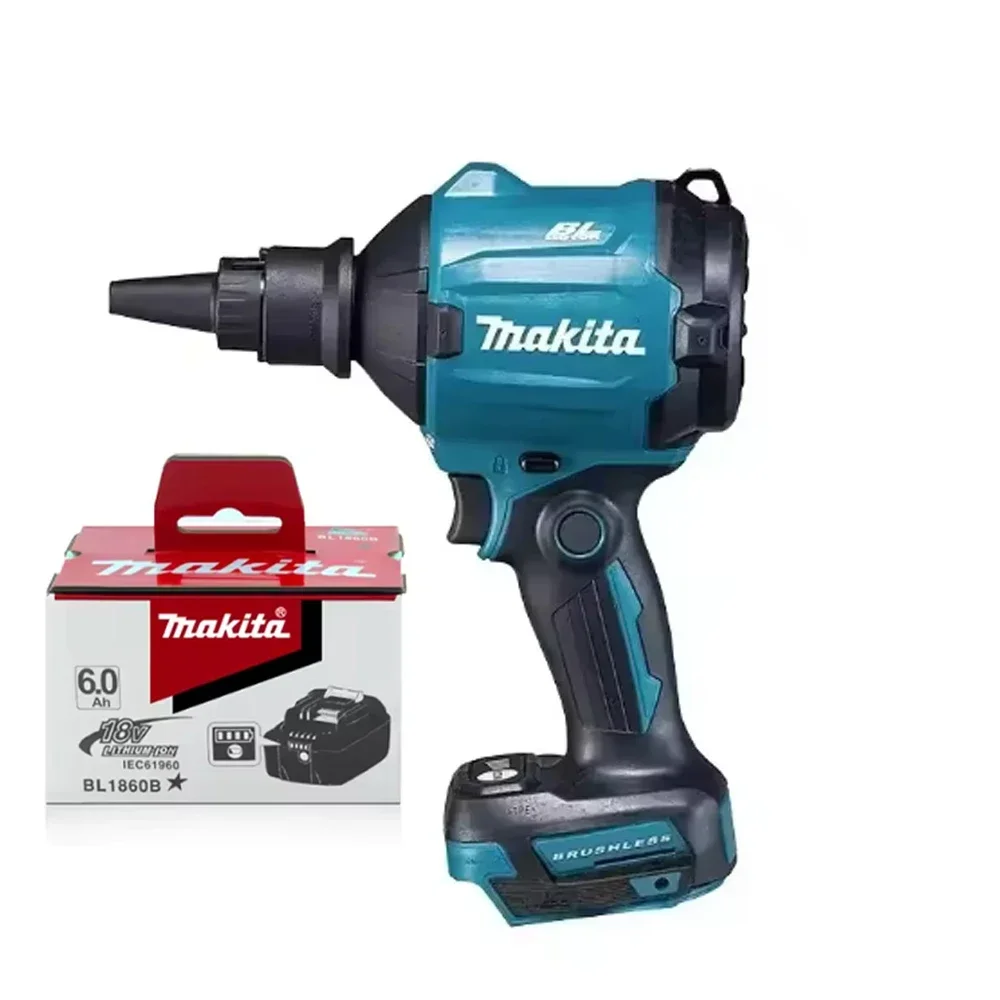 2025 Makita DAS180 Borstelloze Multifunctionele Stofzuiger, Opblaasapparaat, Luchtblazer, Draadloze Stofverwijderingspistool