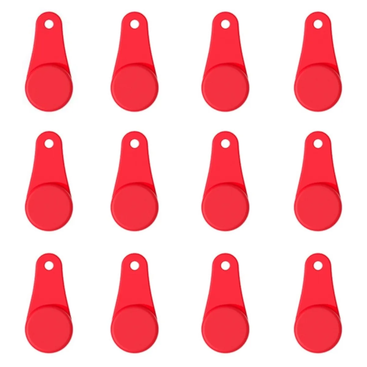 Set of 12 Magnetic Silicone Buckles for Air Fryers Heat Resistant Magnetic Clips to Secure Parchment Paper and Prevent Movement