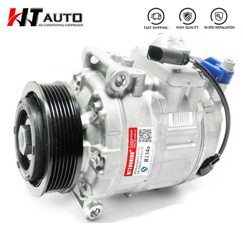 7SEU17C  ac compressor for VW T5 Transporter Multivan Amarok 2.0 TDI 437100-7250 7E0820803 7E0820803F 7E0820803H 7E0260803G