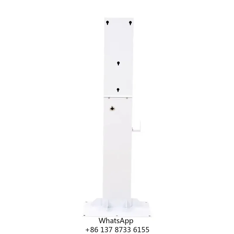 

Maxpower White Carbon Steel Material Ev Car Charger Charging Station Stand