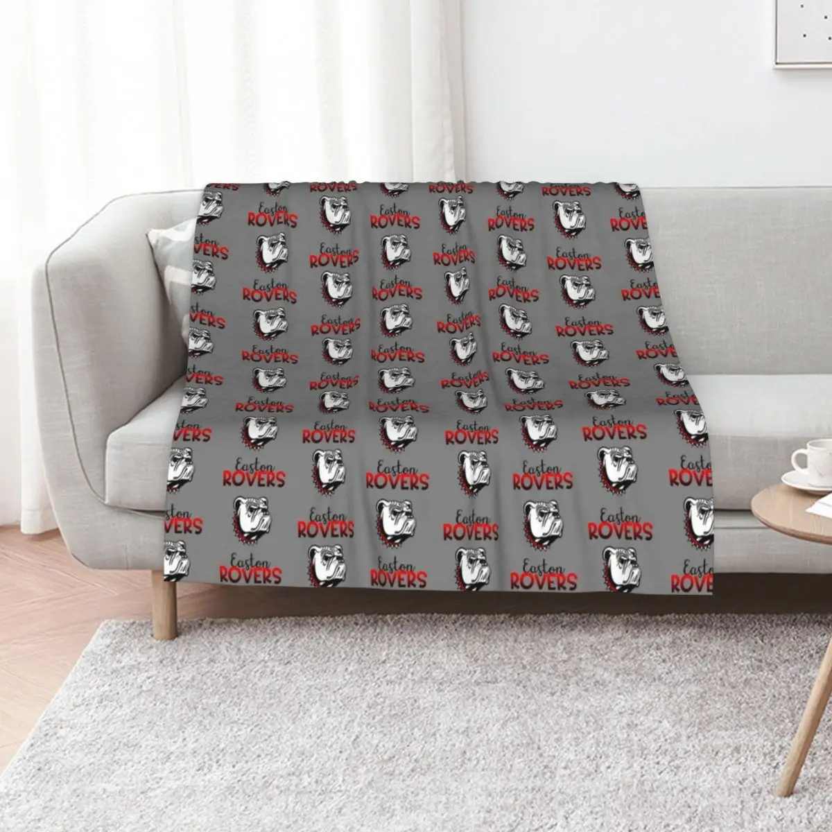 Easton Red Rovers Throw Blanket For Sofa Thin Giant Sofa Luxury Brand Blankets For Sofas halloween decorative Blankets