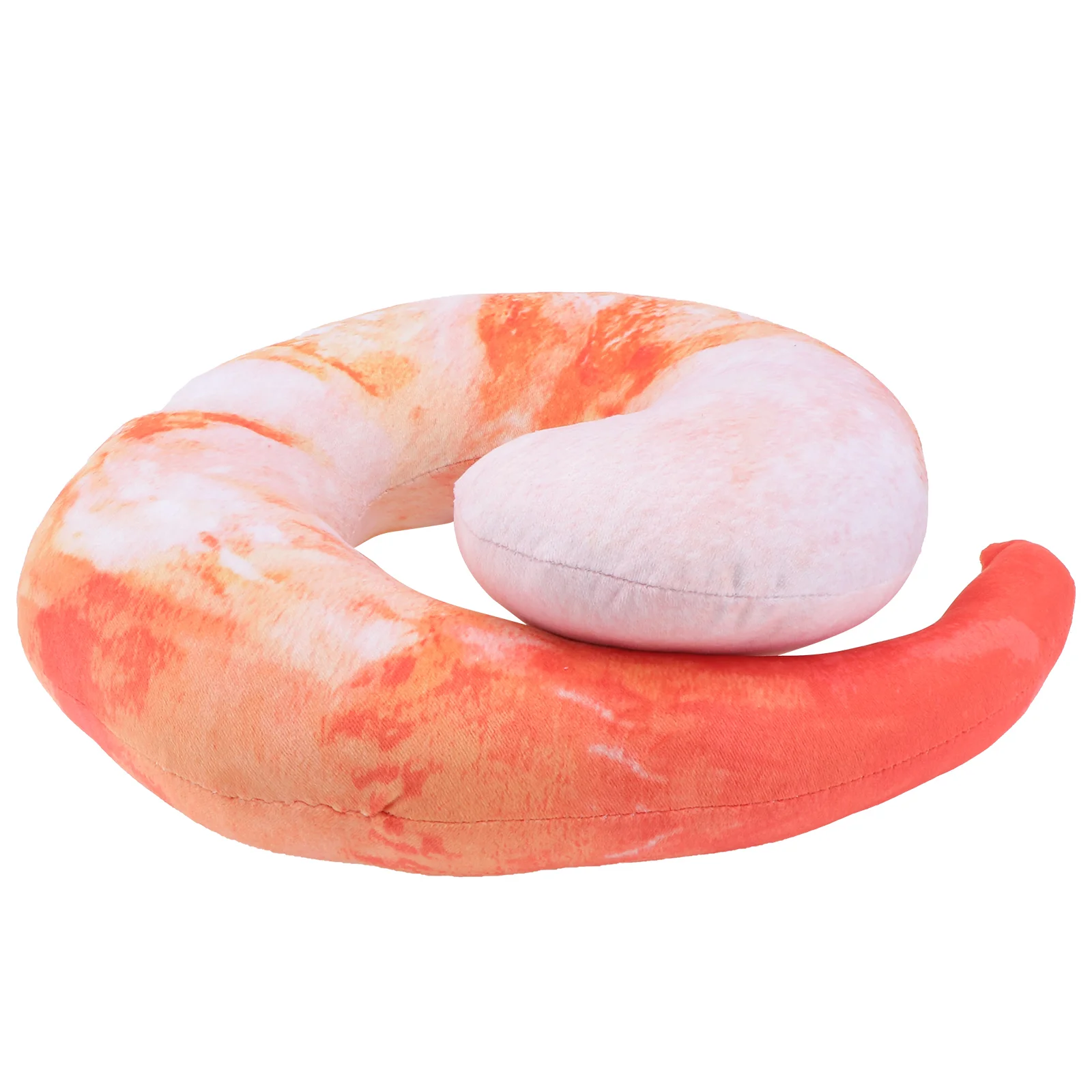 Realistic Shrimp Plush Toy Kids Toys Neck Stuffed Animal Cushion Travel Animals