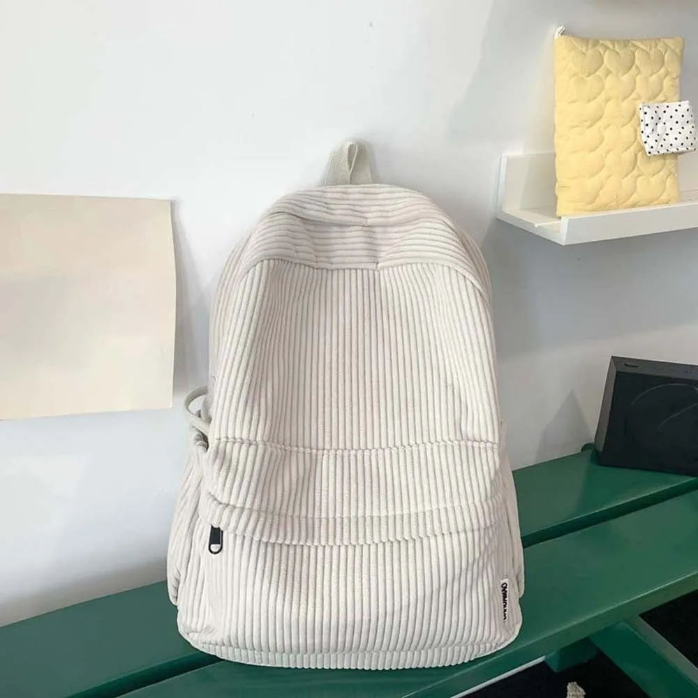 حقيبة ظهر سروال قصير خفيفة الوزن ذات سعة كبيرة محمولة بلون سادة حقيبة مدرسية على الطراز الياباني قابلة للتعديل حقيبة نهارية كاجوال للطلاب #3