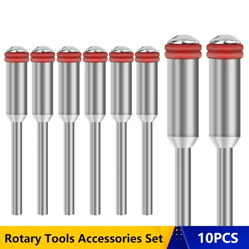 10Pcs Dremel Accessories Miniature Clamping Connecting Lever Polishing Wheel Mandrel Cutting Wheel Holder Shank 2.35/3.0mm
