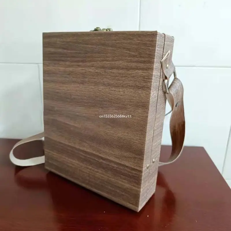 Bolsa ombro multifuncional, armazenamento ferramentas para ar livre, para estojo, cor marrom, dropship