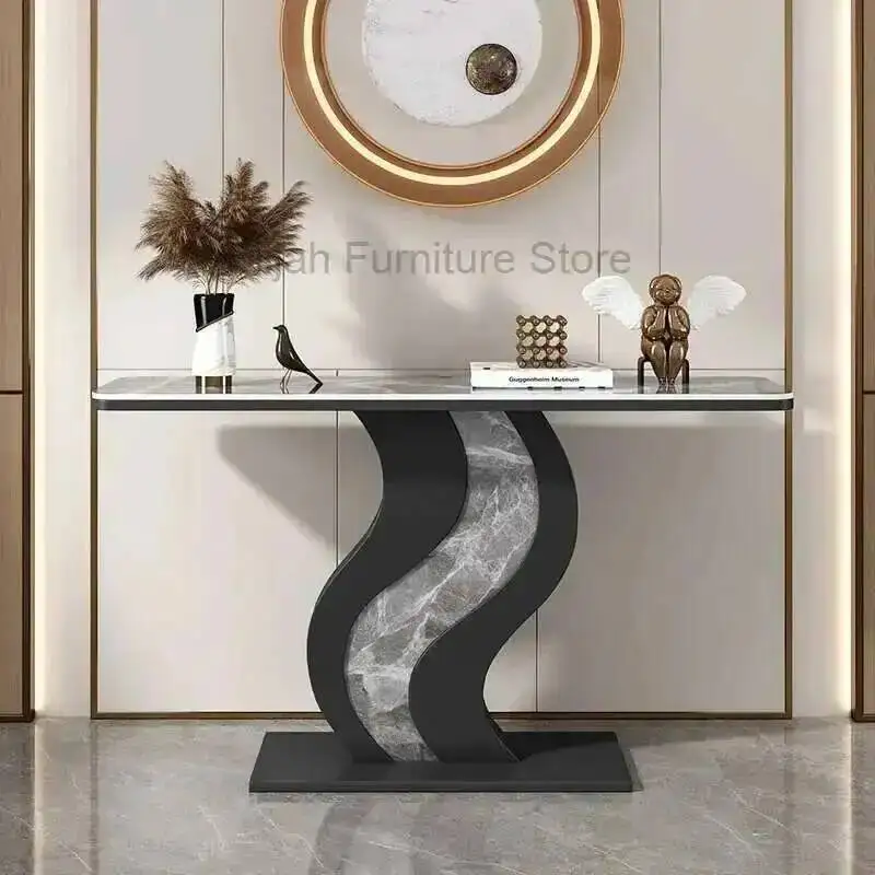 

Vintage Room Table Corner White Narrow Living Luxury Garden Table Marble Office Tavolino Soggiorno Moderno Hallway Furniture