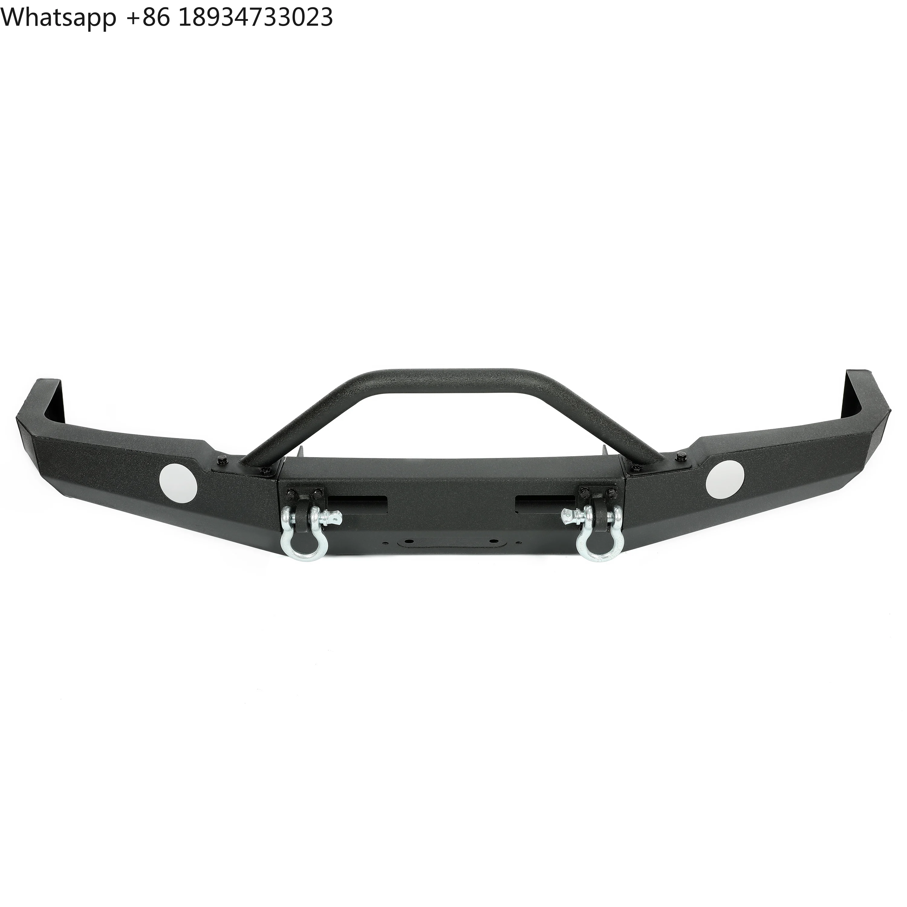 

Для Land Rover Discovery II 1998-2004 гг. Передний черный бампер лебедки с бычьей планкой