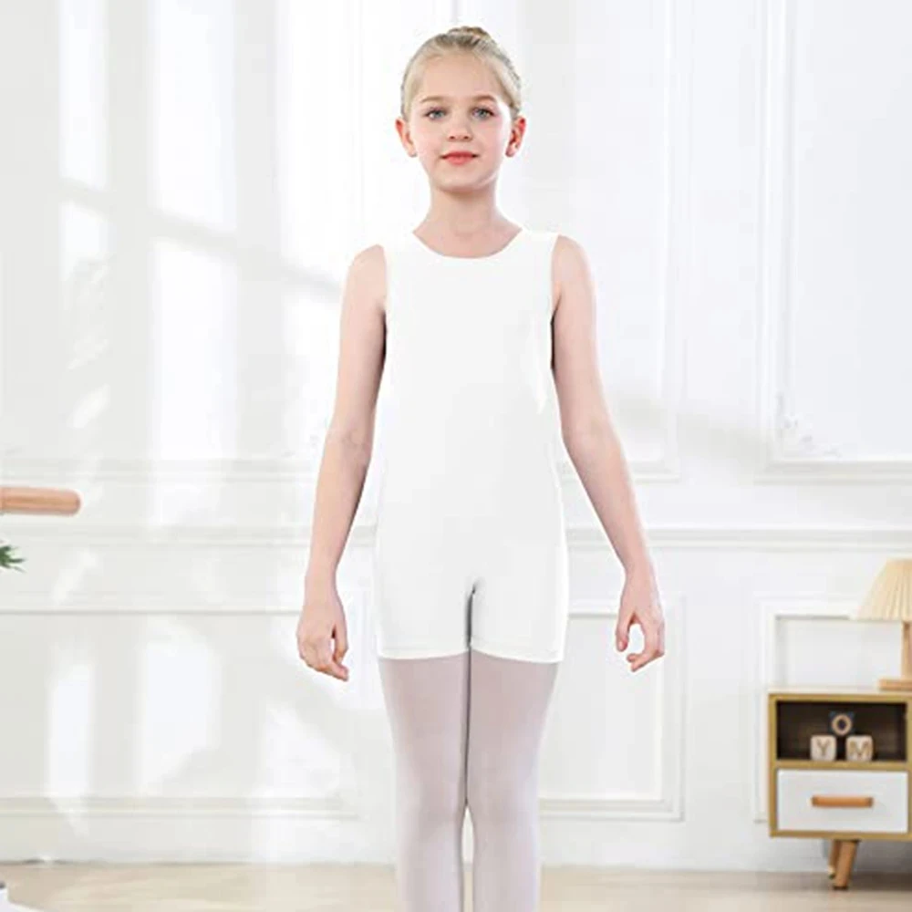 SPEERISE 3-12 Years Toddler Kids Tank Unitard Biketard Costume for Girls Ballet/Skate Gymnastics Leotard Dance Unitards