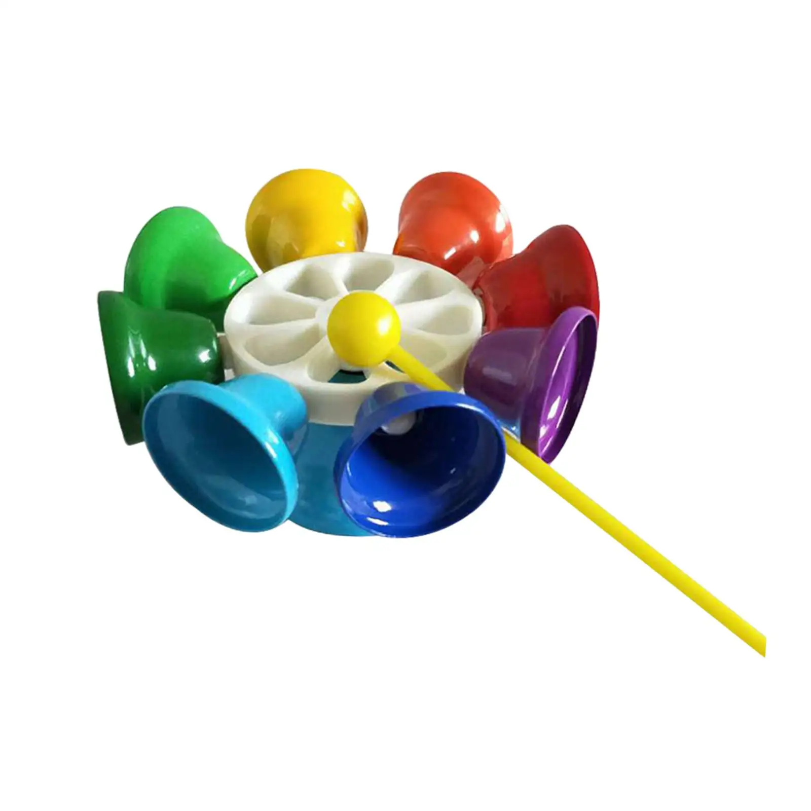 Hand Bell Toys para meninos e meninas, 8 notas, instrumento musical, material para festa