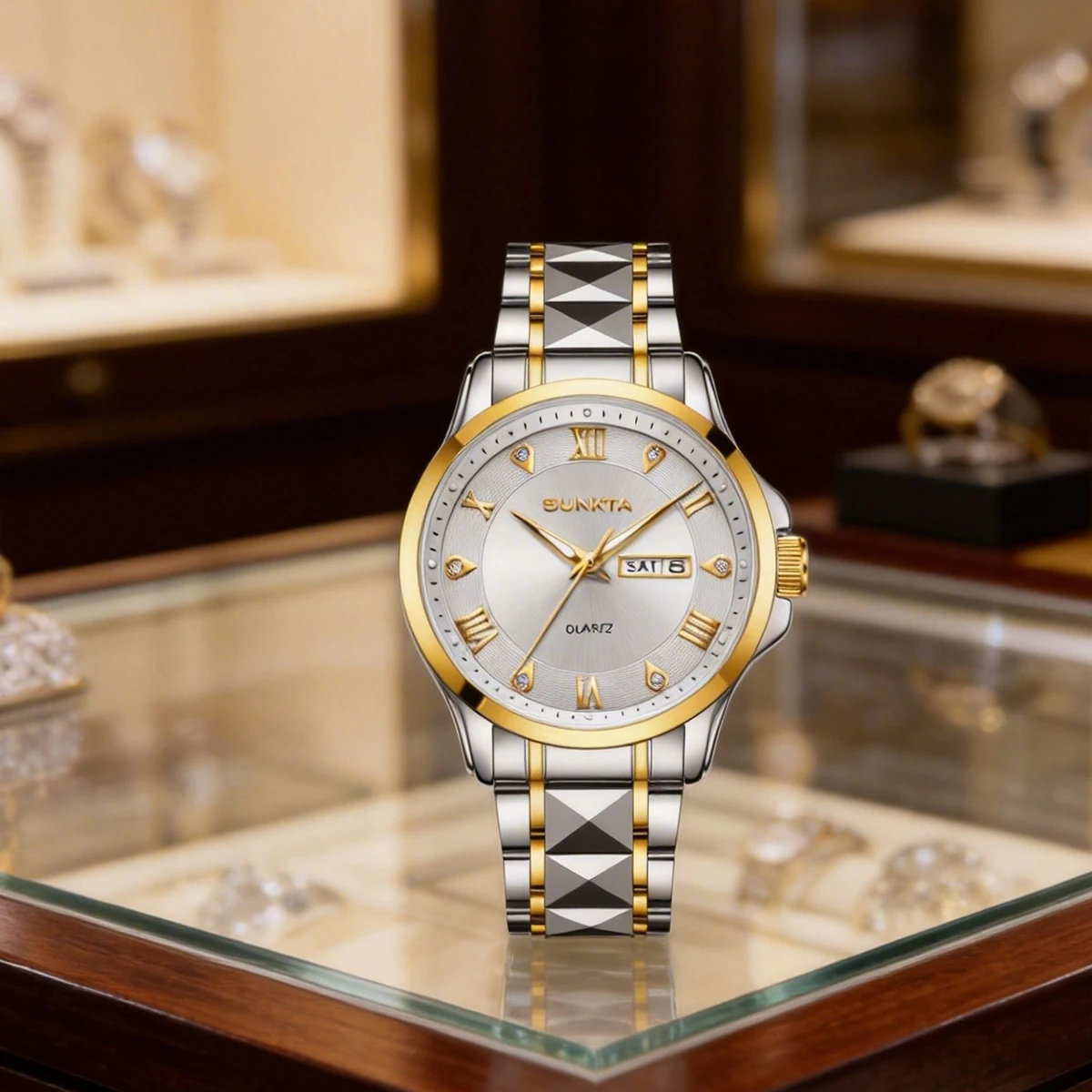 

Мужские наручные часы LIGE: модные, военные, водонепроницаемые, с люминесцентным циферблатом, отображением даты и дня недели, из нержавеющей стали, кварцевые