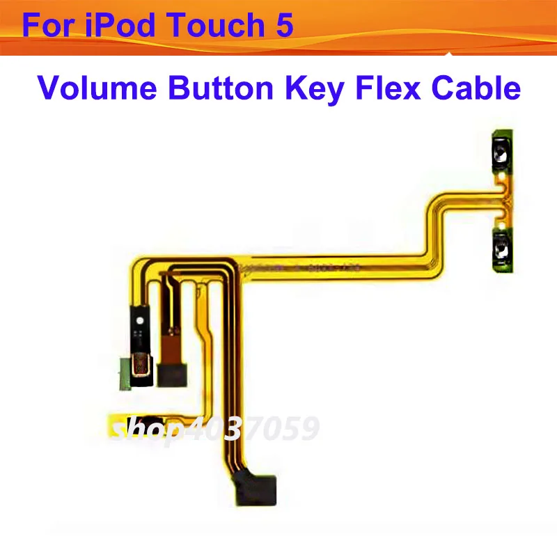 Power Switch On Off Button Ribbon For iPod Touch 5 Volume Button Key Flex Cable