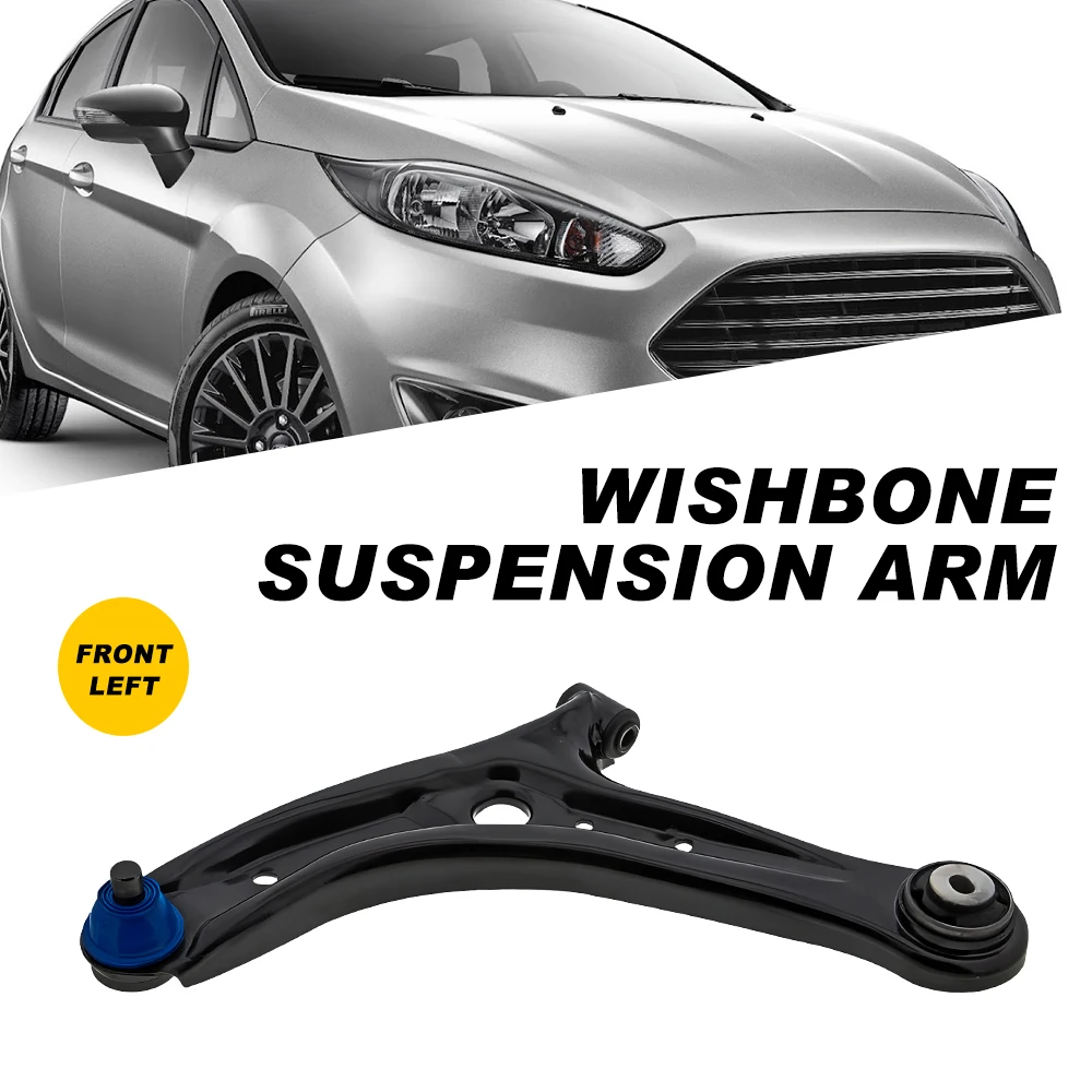 For Foard Fiesta Vii Mk7 Hatch Fiesta Vi Mk6 Van Mazda 2 Hatchback Lower Front Wishbones Suspension Arms Pair Left Right Arms