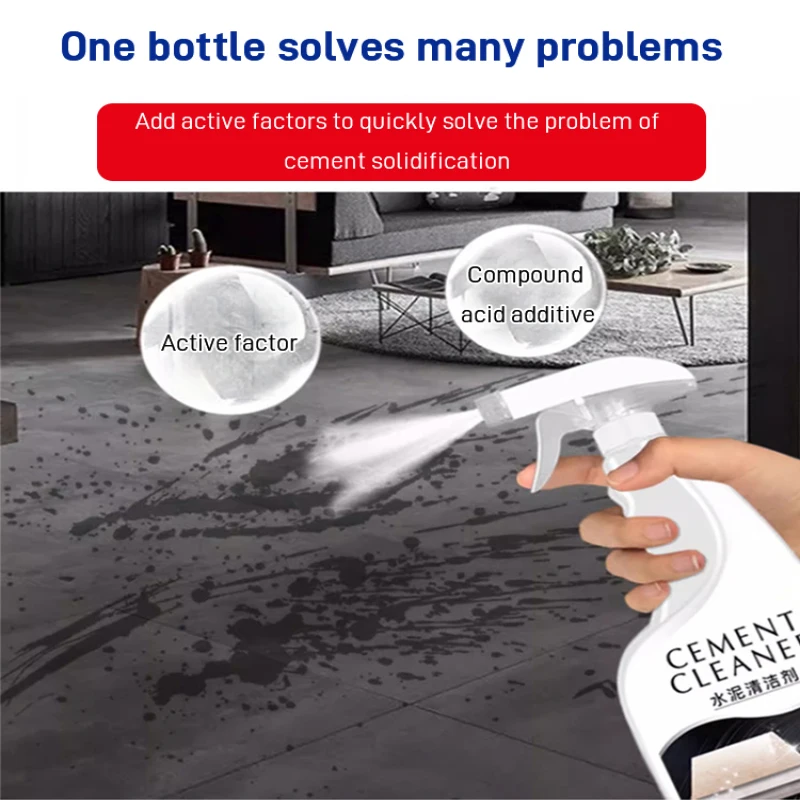 Cement Cleaner Tile Cleaning Concrete Cement Buster Removal Cleaner Dissolving Tile Cleaner