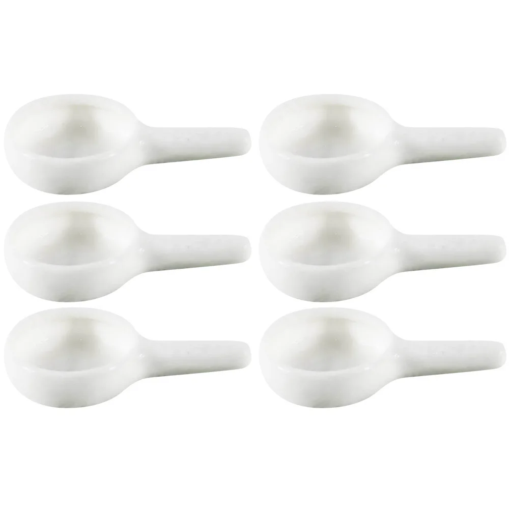 

6Pcs Home Candlestick Ceramic Craft Aroma Burner Holder Beautiful Decorative Tray for Relaxation Meditation and Ambiance