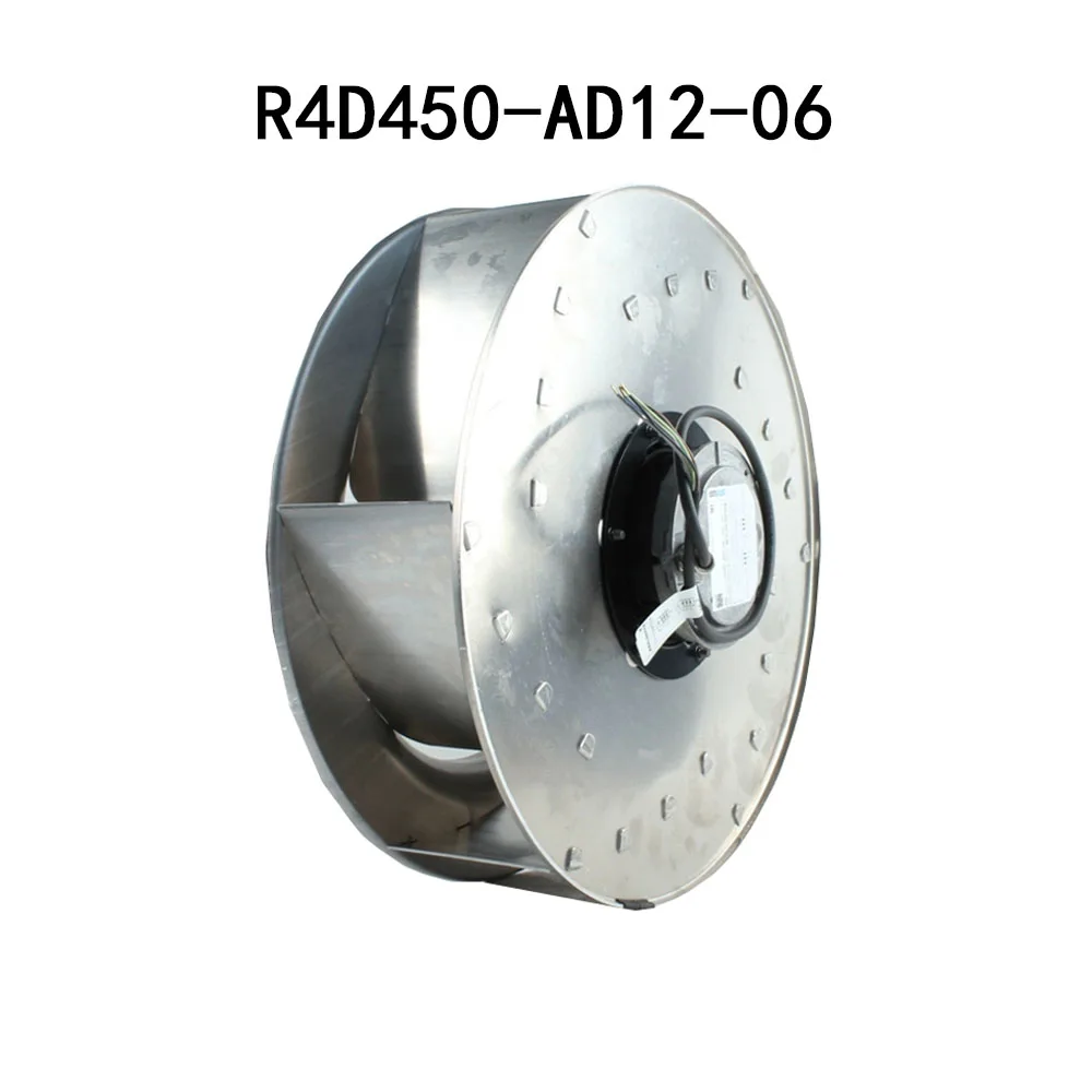 New sealed original R4D450-AD12-06 400VAC 650W φ450mm Centrifugal Fan