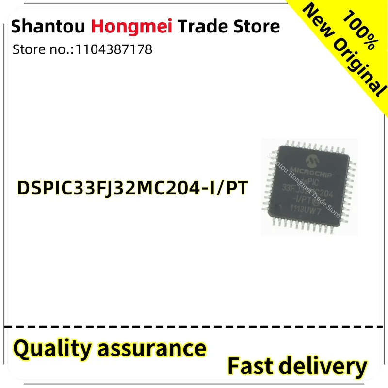 dspic33fj32mc204-i-pt-tqfp44-microcontrolador-chip-ic-garantia-de-qualidade-novo