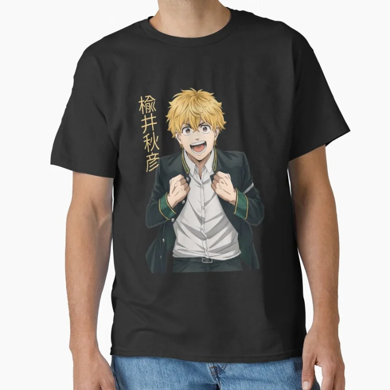 

Akihiko Nirei 80s Manga Wind Breaker Anime t shirt for men Large size Tops S-6XL 100% cotton Birthday Gift Clothes