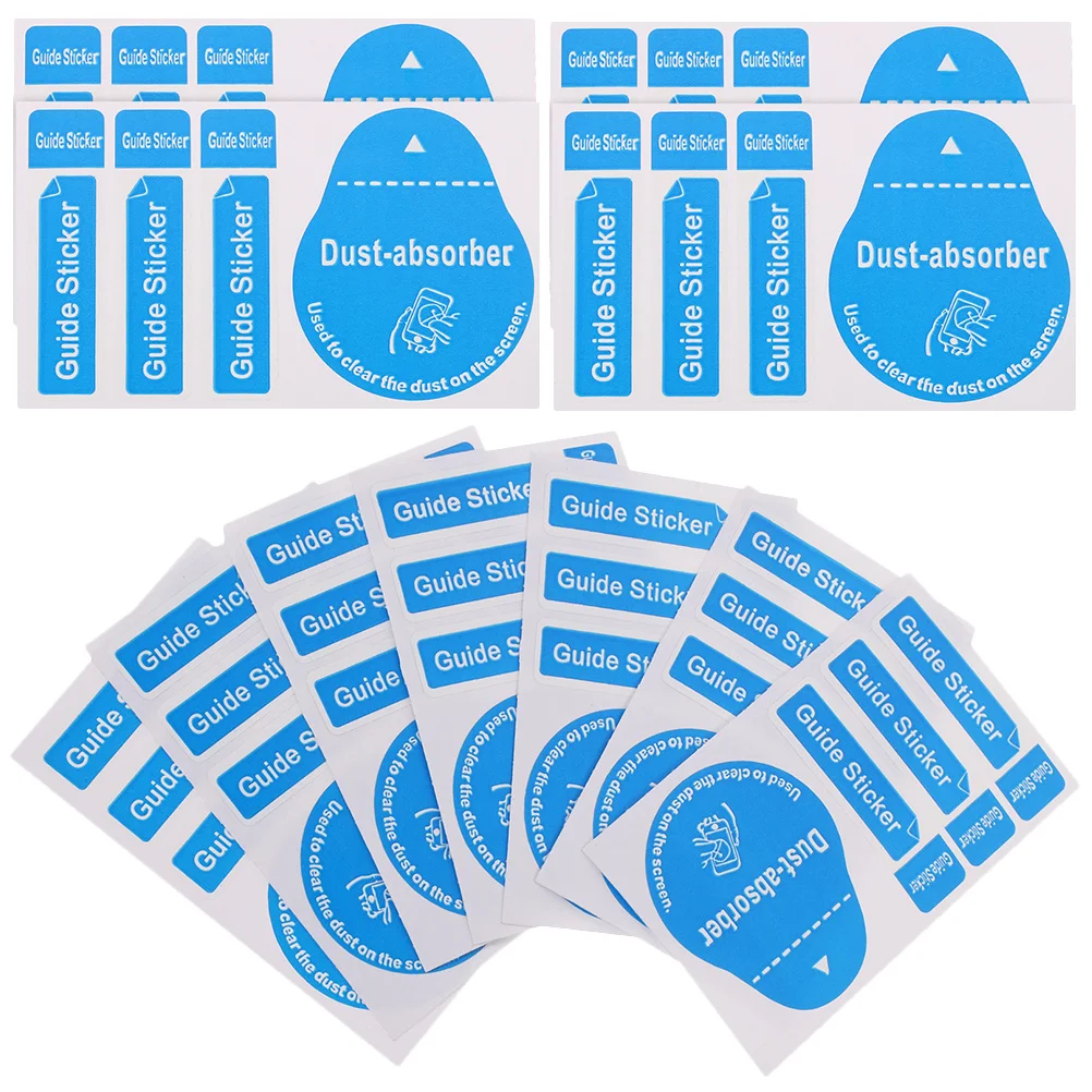 200 قطعة من ملصق غبار شاشة الهاتف LCD أداة إزالة الغبار لمستلزمات تنظيف الكمبيوتر اللوحي المحمول وملصقات منظف الشاشة #1