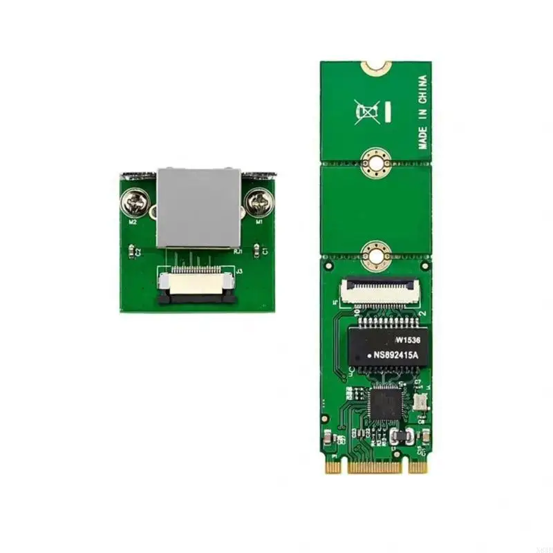 N84B B+M Chiave Ethernet Card RTL8111F Controllo industriale Single Port Networking