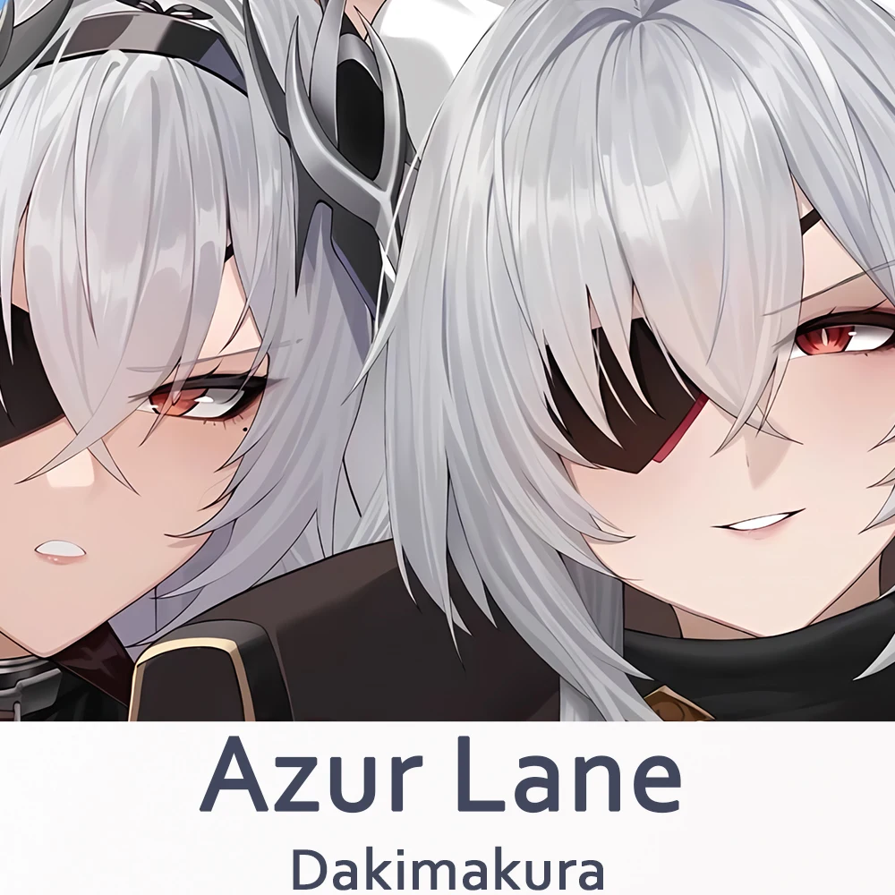 

Azur Lane KMS Fritz Rumey Dakimakura 2WAY Hugging Body Pillow Case Anime Otaku Pillow Cushion Cover Xmas Gifts