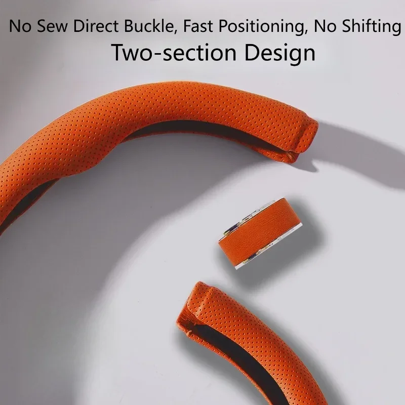 Ultra Thin Anti-Slip Grip Protector Car Interior Mod Accessories For ZEEKR 7X/8X/009/001 FR/007 GT/X/MIX Steering Wheel Cover