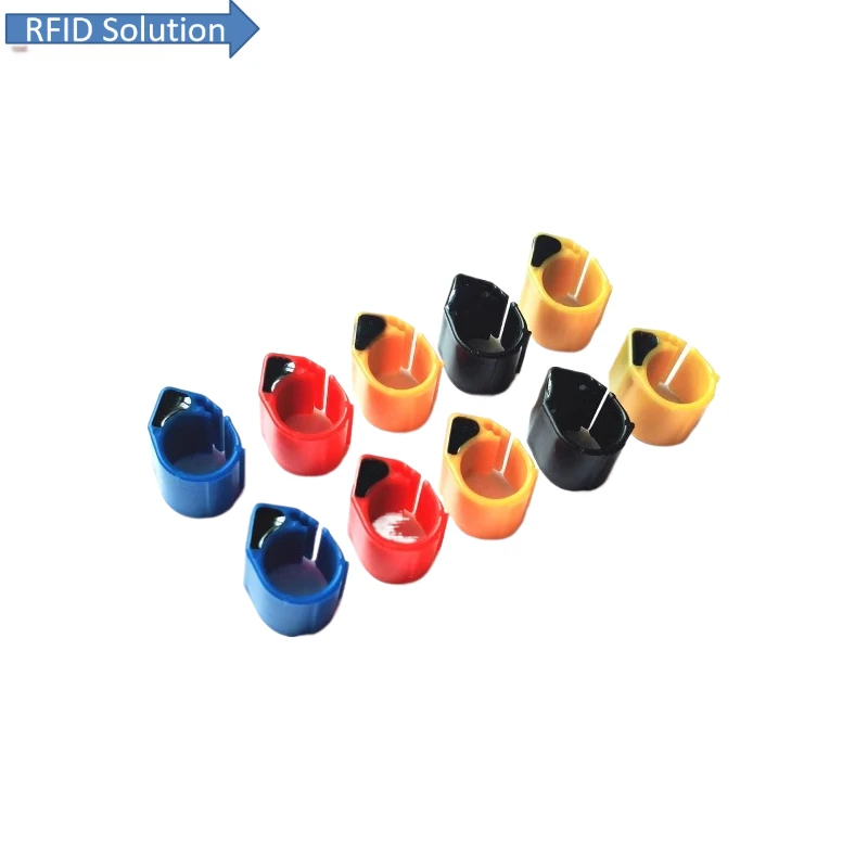 10 pz RFID EM4305 Chip 134.2 Khz rfid piccione Uccello tag pollo anatra rfid piede tag anello gamba tag ISO11784 ISO11785
