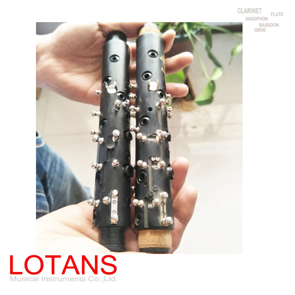 

Clarinet Accessories the Lower Part of the Clarinet Semi-Finished Product Uses Chinese Plastic Columns and Springs