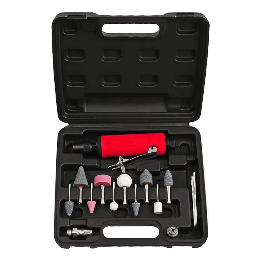 

For Workshop Use Chromium-vanadium Steel Pneumatic Grinder Easy Switch Operation Tool Pneumatic Tool Ergonomic Grip