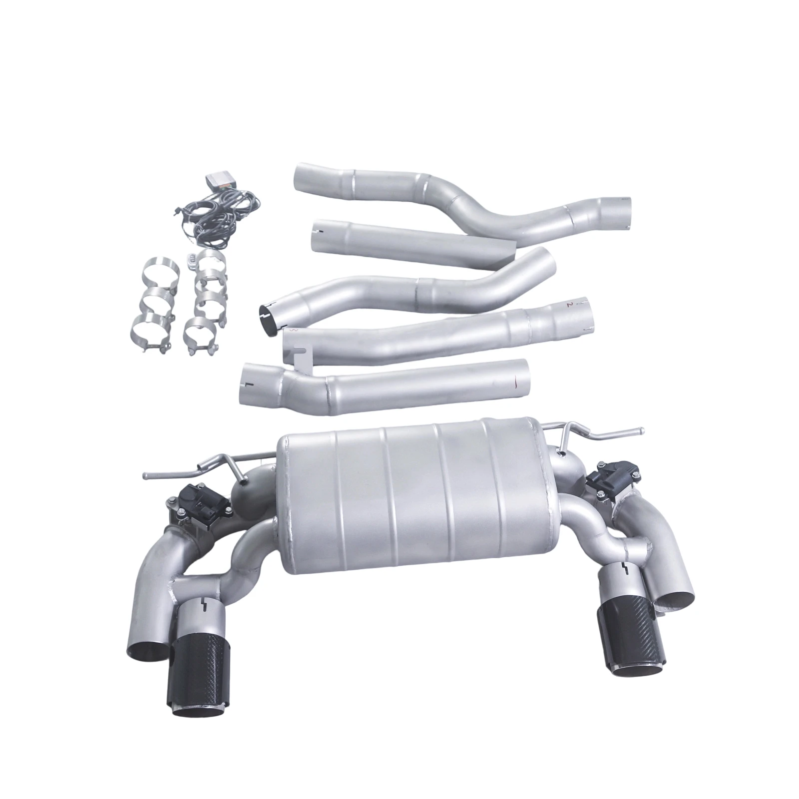 

Suitable for 2017-2019 BMW 340i, 335i, 440i, 435i, F30, f31, F32, f33, F36, B58 3.0T 3-inch Catback with valve exhaust system