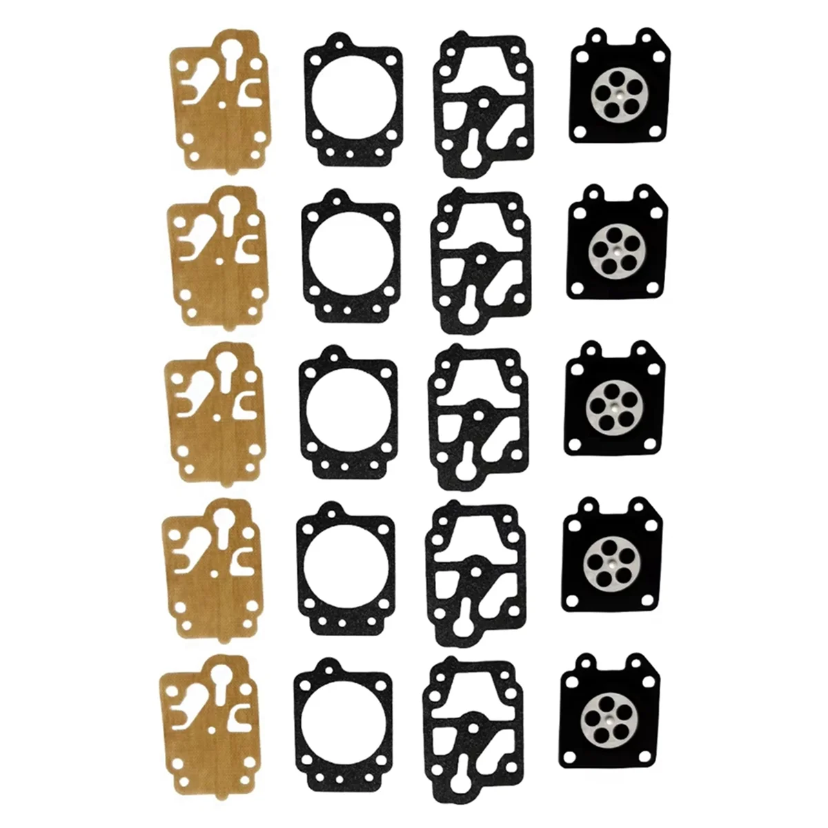 (AD11] 10 Set Lawn Mower Carburetor Repair Carburetor Gasket Diaphragm for Carburador 36f 40-5 139f GX35 Trimmer