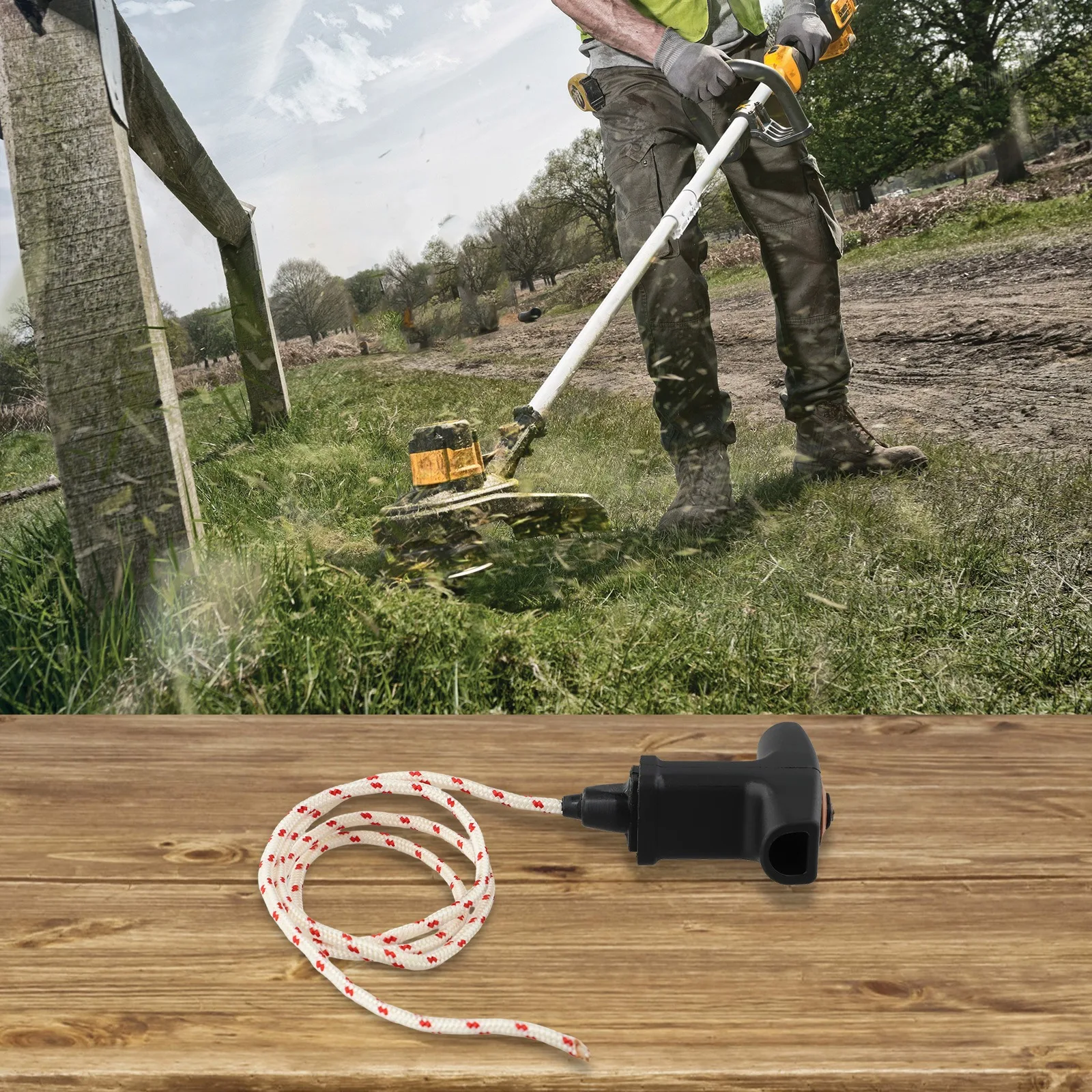 Manija de arranque de 3,5mm para MS380 MS381 MS440 MS660 MS661C MS880 1128 190 3400 tirador Cable de arranque línea cuerda herramienta de jardín