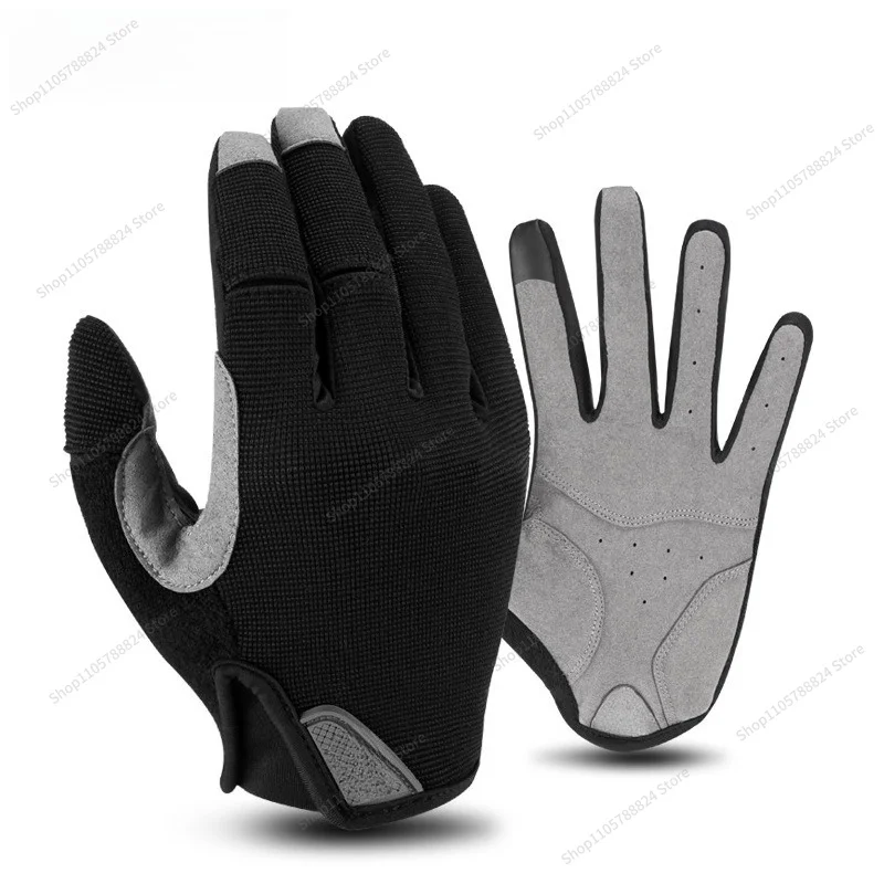 For Bicycle Mountain Bike Touch Screen Gloves Windproof Warm Men's and Women's Autumn and Winter Gloves S-05 Cycling Supplies