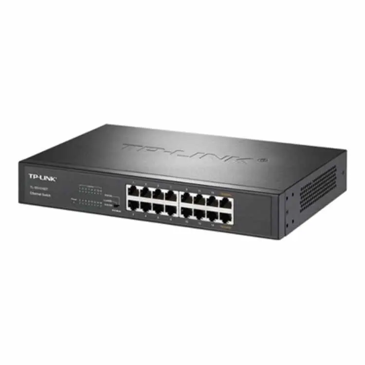 TP-Link 16 Port Gigabit Switch 1000Mbps Desktop Switcher Hub Network Convergence Isolation Vlan 1G RJ45 Ethernet IP Camera