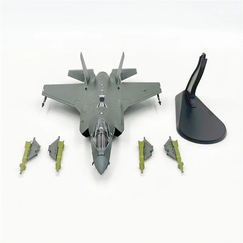 دييكاست سبيكة معدنية 1/72 مقياس السلاح الجو النهائي F35 F35A F-35A F-35 طائرة مقاتلة نموذج طائرة لجمع