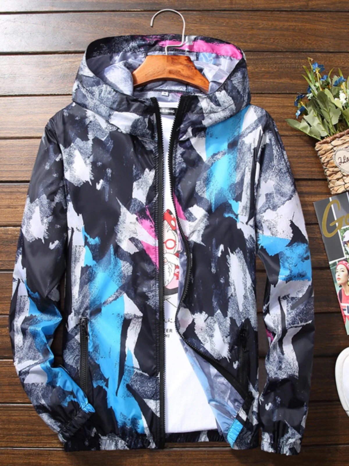 

plus Size ex Camouflage Sports Outdoor Casual Sun Protection Clothing Summer plus Size plus Fat Couple Sun Protection Suit