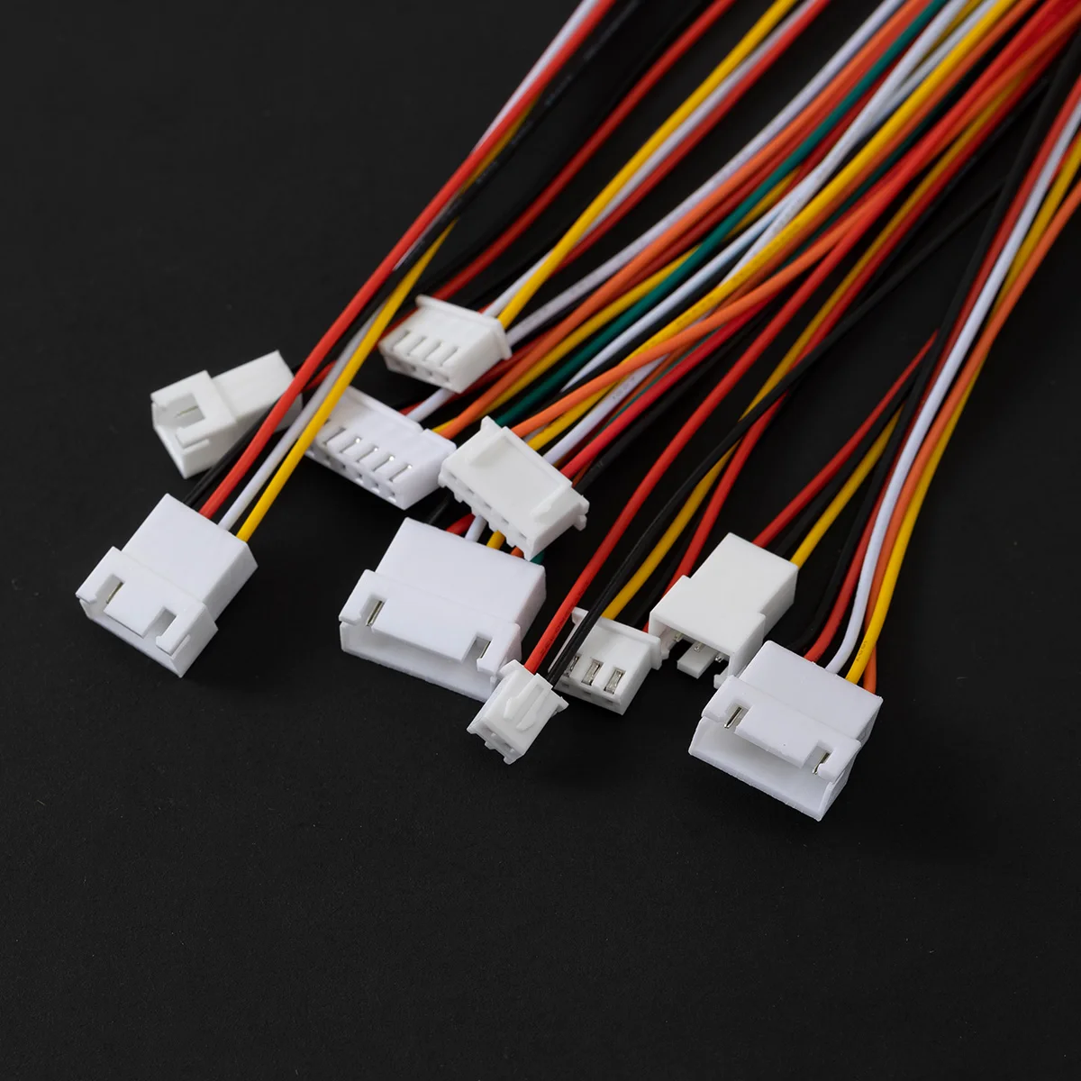 5Pair 26AWG Micro JST XH 2.54 2P 3P 4P 5P 6PIN Male Female Plug Connector With Wire Cables 200mm/100mm