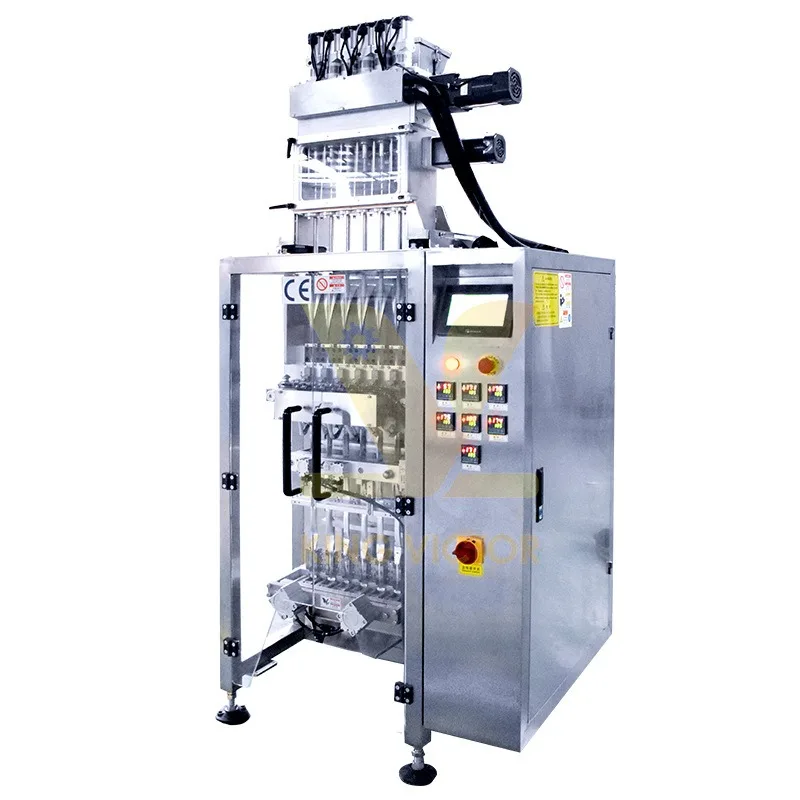 Back sealing machine, rounded corner concentrated pomegranate juice packaging machine