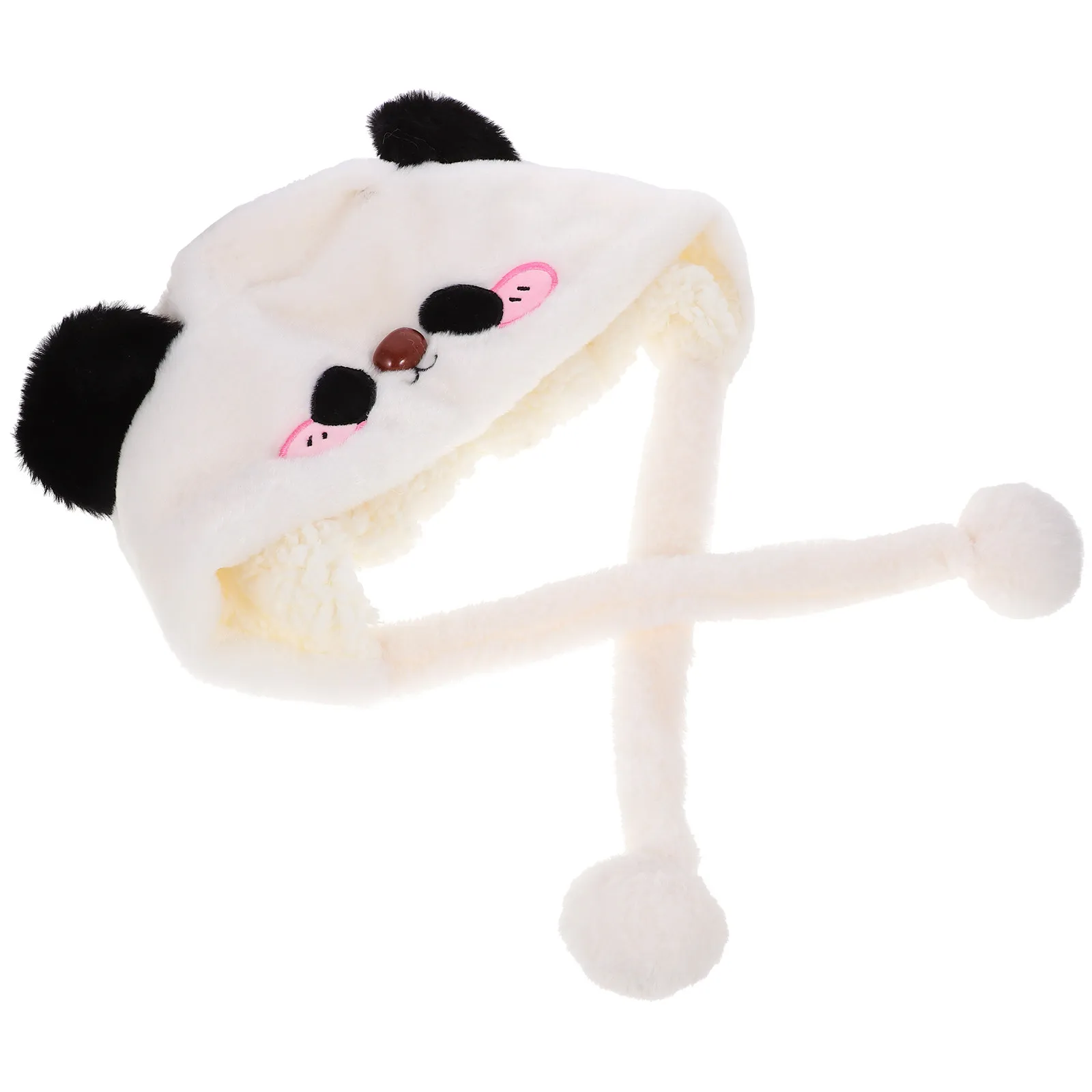 Panda Hat for Performance Party Hat Prop Panda Headwear Festive Decoration Selfie Accessory Costume Carnival Holiday Gift