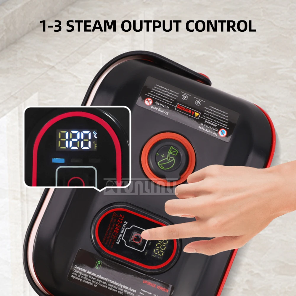 High Quality Handheld Steame Cleaning with Multiple Brush Air Conditioner Kitchen Hood Car Steam Clean Machine