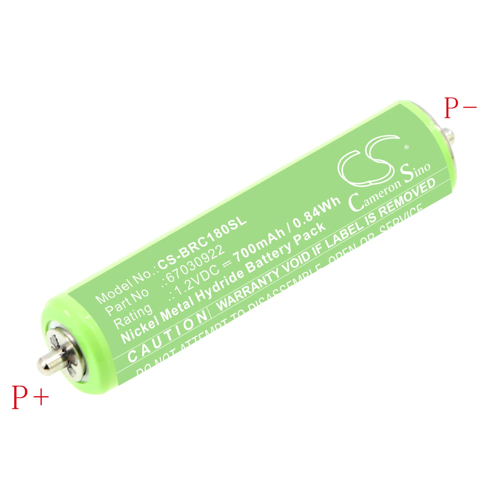 Replacement Battery for Braun 2000, 20B, 20s, 2615, 2675, 2775, 2776, 2778, 2838, 2864, 2865, 2866, 199S, 199s-1,  CruZer3