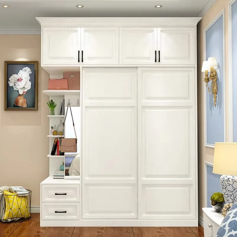 

Luxury Orgnizer Wardrobes Wood Drawers Nordic Sliding Door Clothes Wardrobes Living Room Wooden Armario Para Ropa Funitures