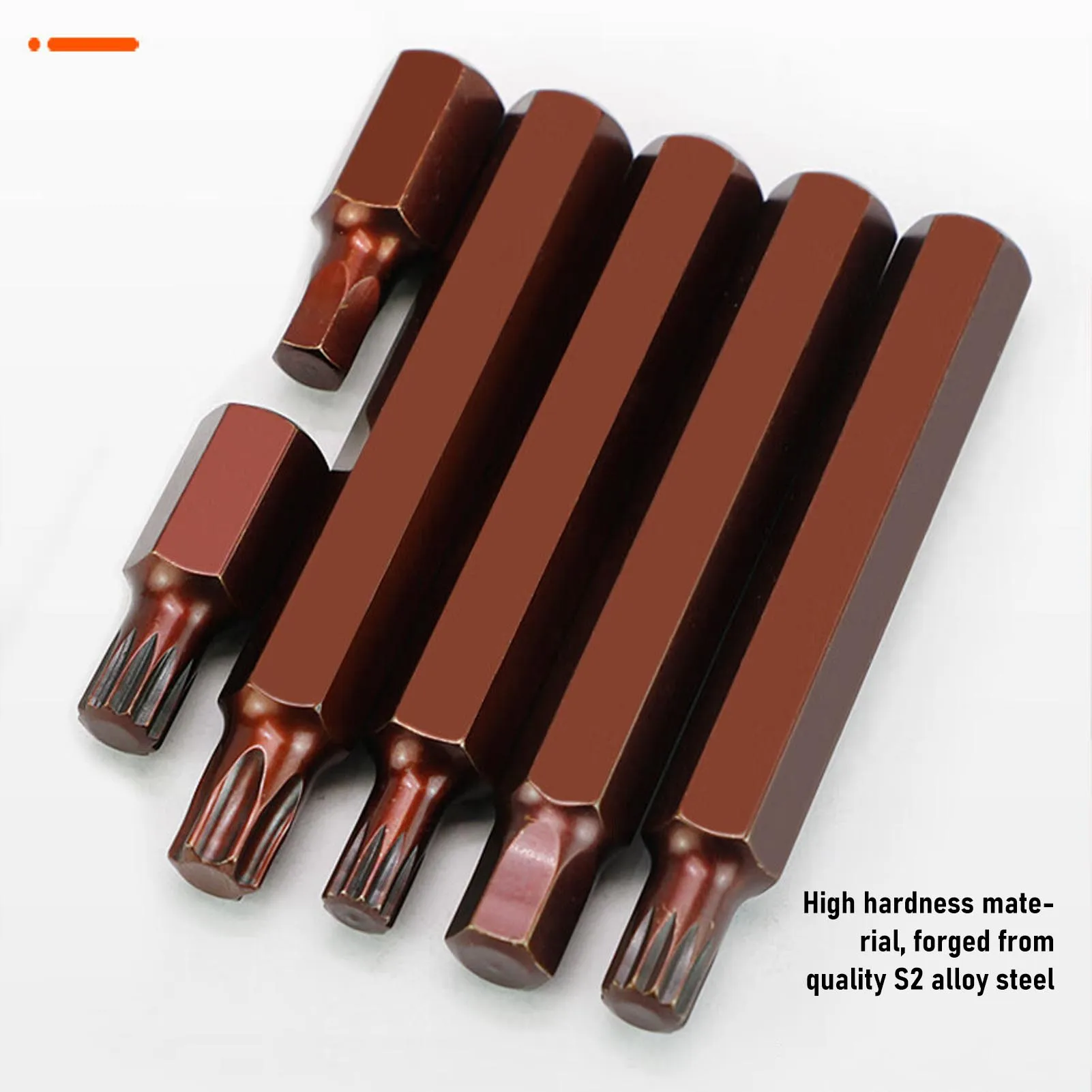 40Pcs 3/8in Bit Socket Set Bit Socket Set Star Hex 3/8in Cr V  Alloy Steel High Torsion for Automotive Mechanic Bit Socket Set