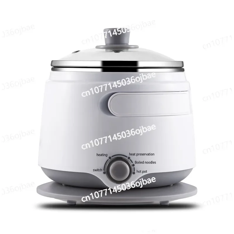 Mini Smart Electric Cooking Pot Multifunctional Integrated Noodle Cooking Pot with Stainless Steel Steamer