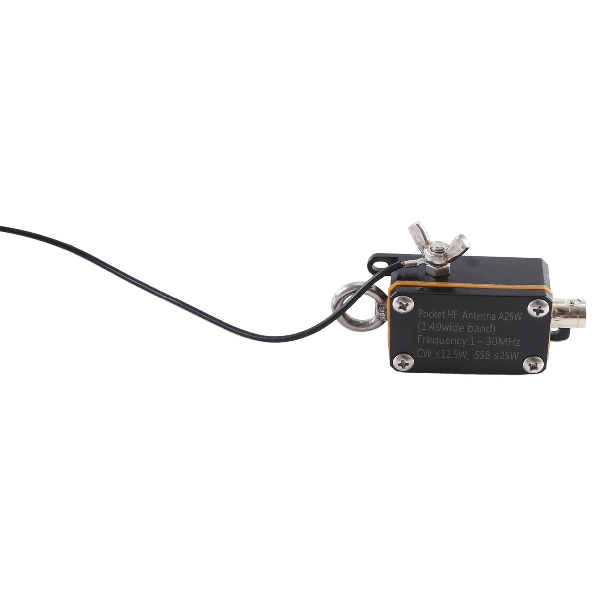 Pocket HF Antenna A25 Pocket Shortwave Antenna 1-30MHz Inverted V Horizontal Balun Long Line