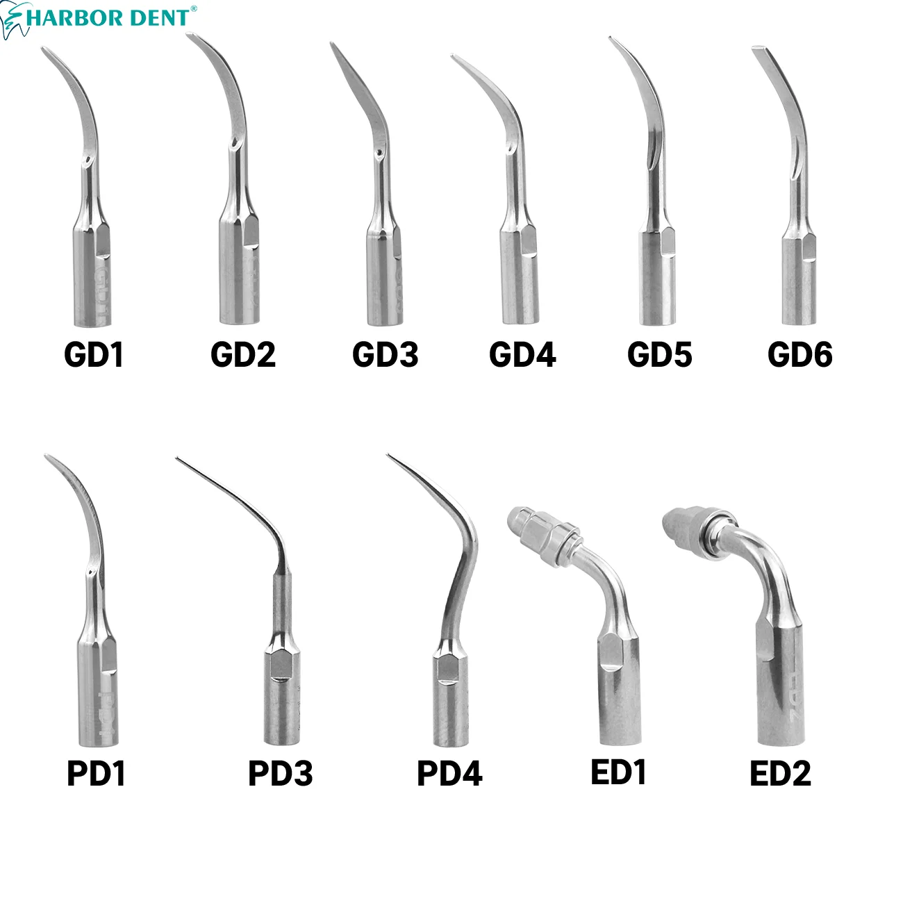 1Pc Dental Ultrasonic Scaler Tip/ Ultrasonic Tooth Cleaning Machine Cutter Head Scaler Tips for EMS WOODPECKER DTE SATELEC