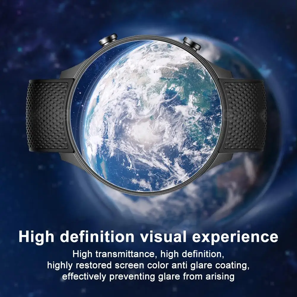 Screen Protector For OnePlus Watch 2R SmartWatch Tempered Glass 2.5D 9H Clear Explosion-proof Protective Film