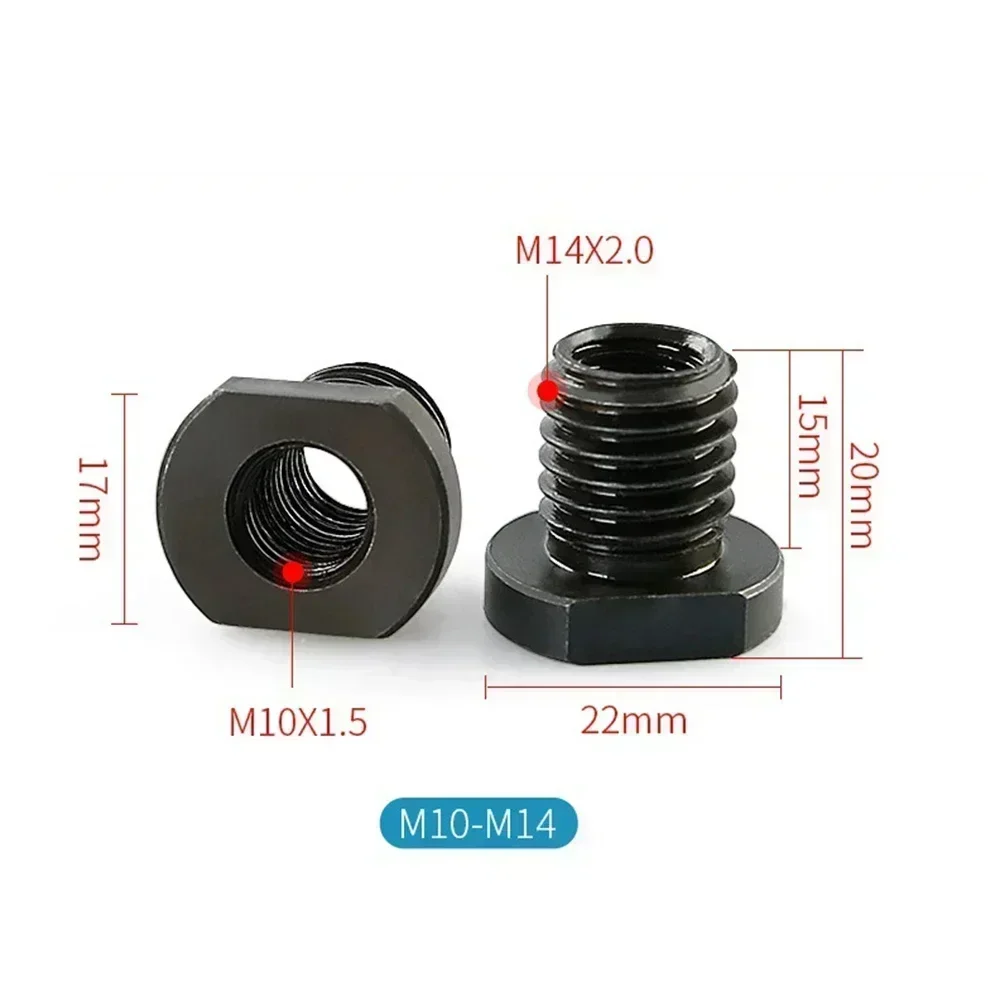 Accessories Adapter Steel Polishing Tool 2pcs Angle Grinder Connector Converter M10 To/M16 Thread Brand New