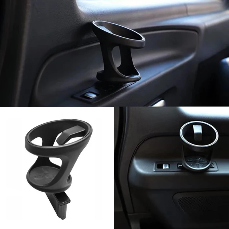 Rear Seat Armrest Drink Water Cup Beverage Bottle Holder For Mercedes Benz Vito V260 W447 W448 V Class 3rd Row 2015-2020