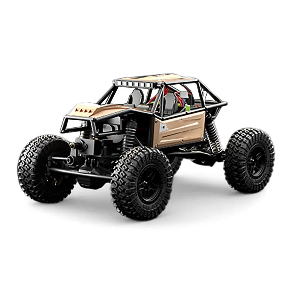 1/18 RC تسلق سيارة 4WD التحكم عن بعد على الطرق الوعرة مركبة RTR روك الزاحف C8808 370 نحى المحرك 20A أضواء ESC